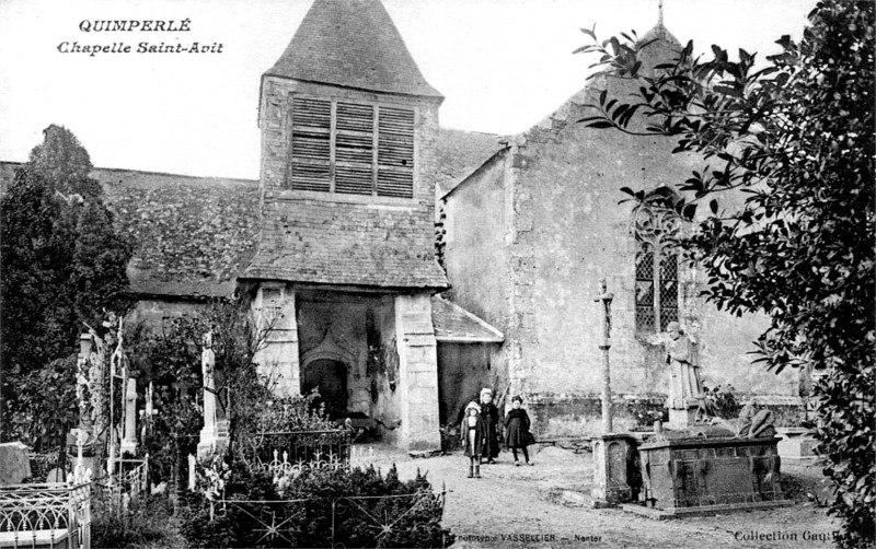 Chapelle Saint-Avit en Quimperl (Bretagne).