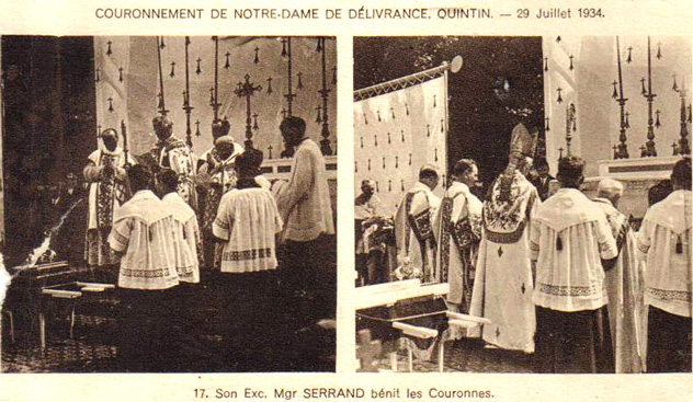 Quintin : Couronnement de Notre-Dame de Dlivrance