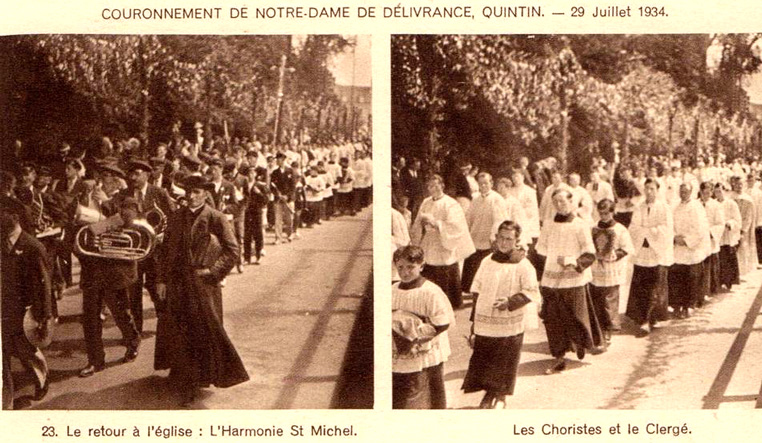 Quintin : Couronnement de Notre-Dame de Dlivrance
