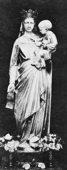 Quintin : Statue de Notre-Dame de Dlivrance