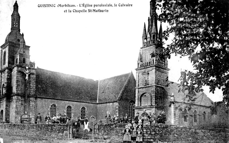 Eglise de Quistinic (Bretagne).
