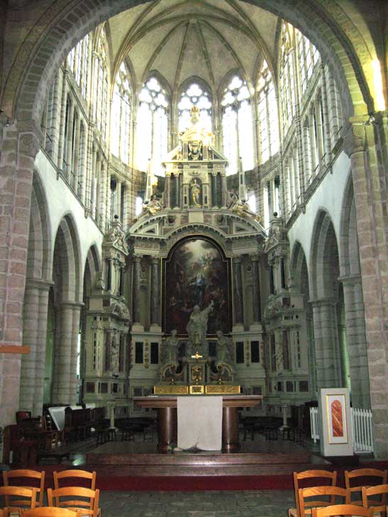 Bretagne : abbaye Saint Sauveur de Redon