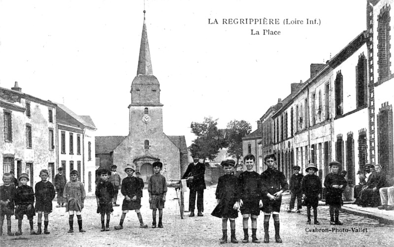 Ville de La Regrippire (Bretagne).