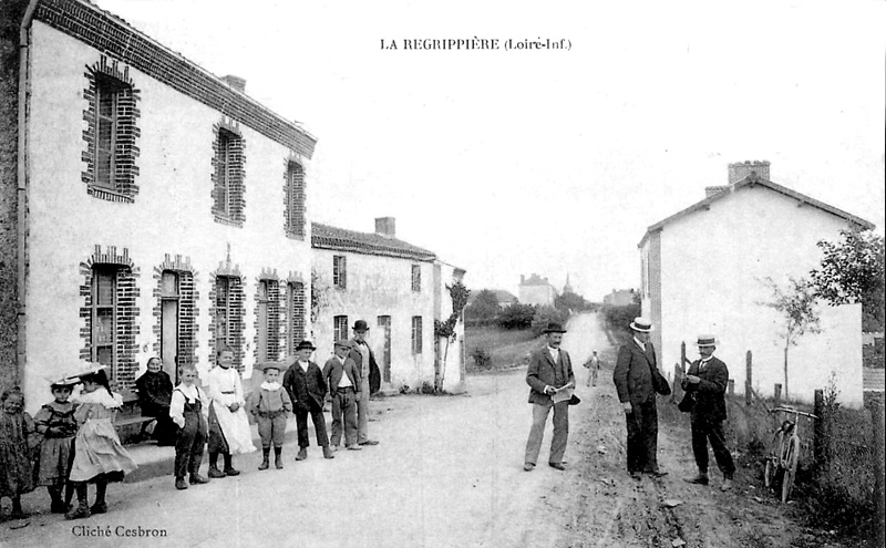 Ville de La Regrippire (Bretagne).