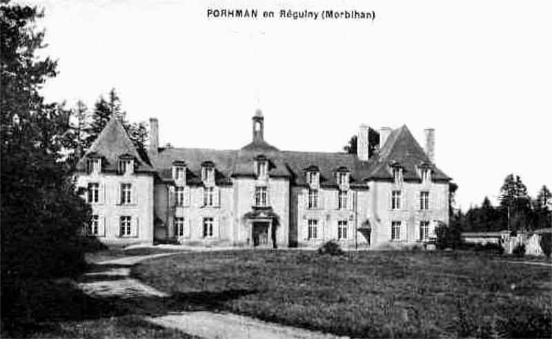 Chteau de Rguiny (Bretagne).