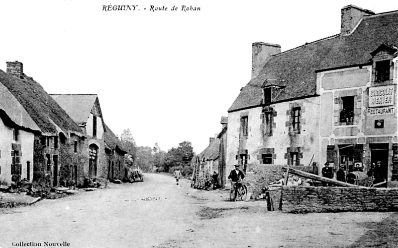Ville de Rguiny (Bretagne).