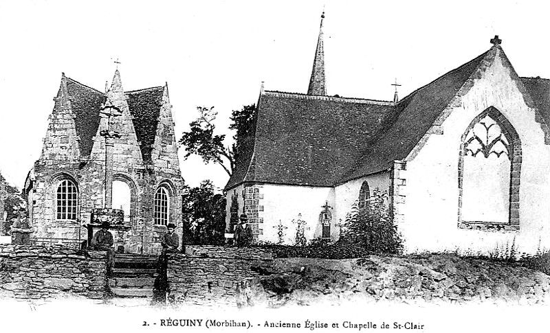 Eglise de Rguiny (Bretagne).