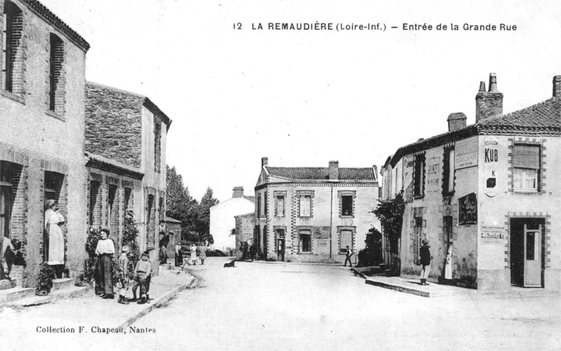 Ville de la Remaudire (Bretagne).