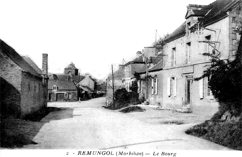 Ville de Remungol (Bretagne).