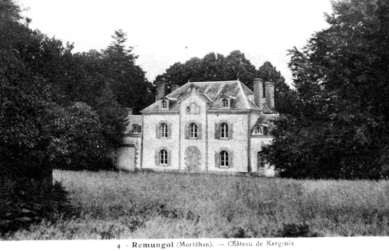 Chteau de Kergroix  Remungol (Bretagne).