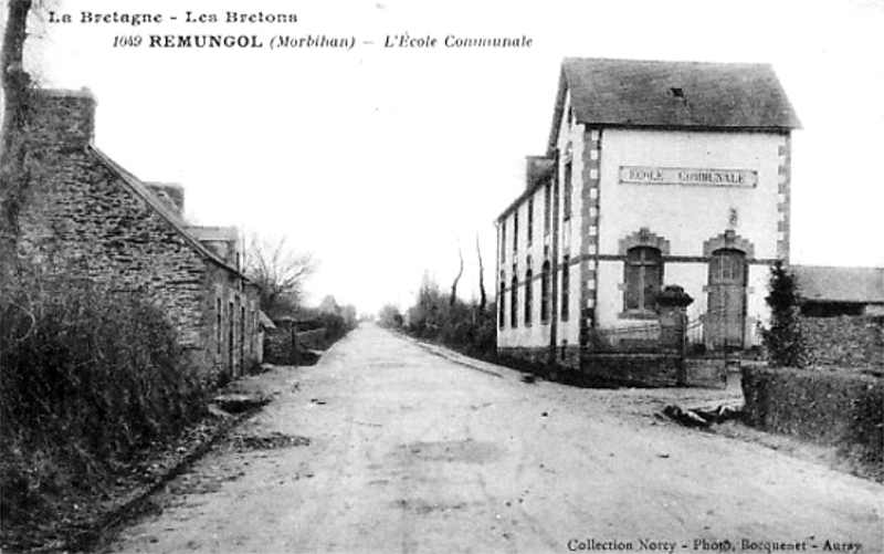 Ville de Remungol (Bretagne).