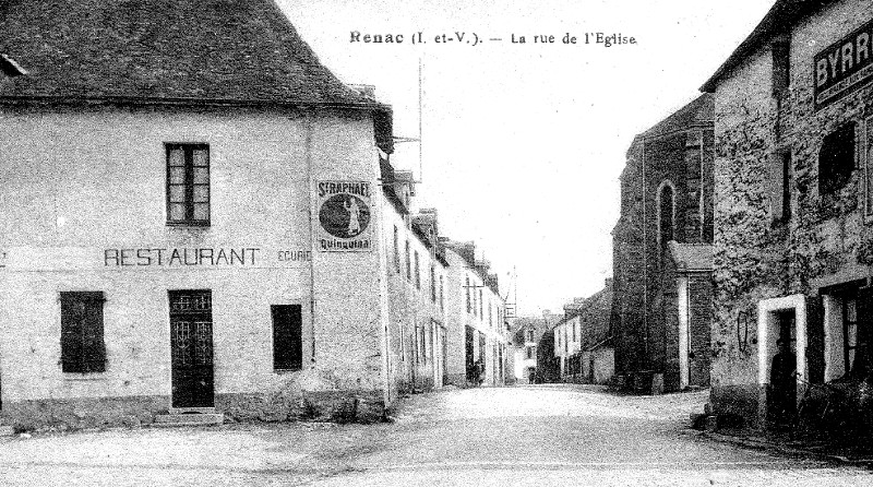 Ville de Renac (Bretagne).