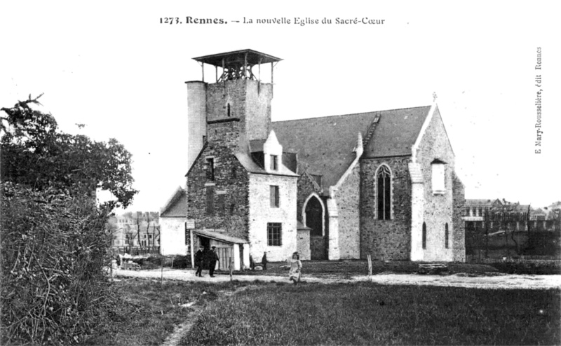 Eglise des Sacrs-Coeurs  Rennes (Bretagne).