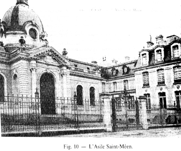 Rennes (Bretagne) : L'hospice Saint-M�en.