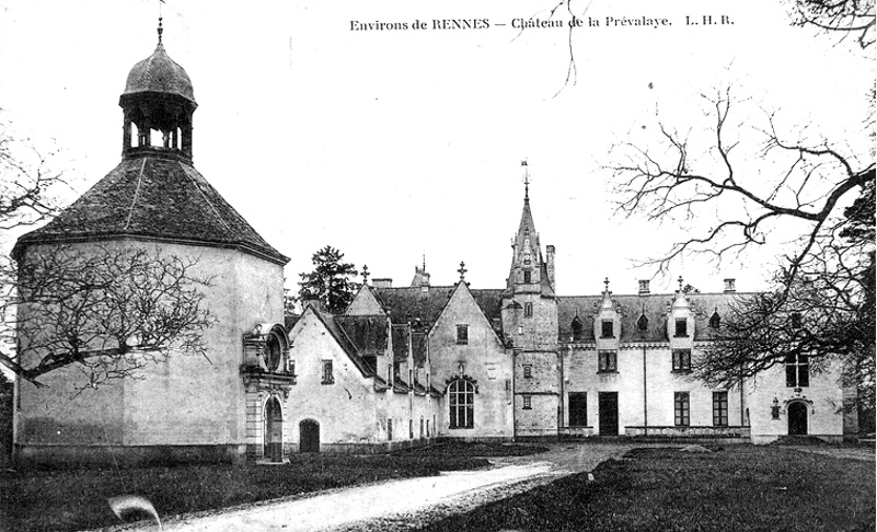 Le manoir de la Prevalaye (Bretagne).