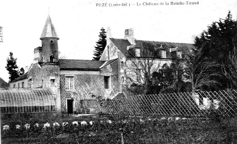 Chteau de la Bauche-Thiraud  Rez (Bretagne).