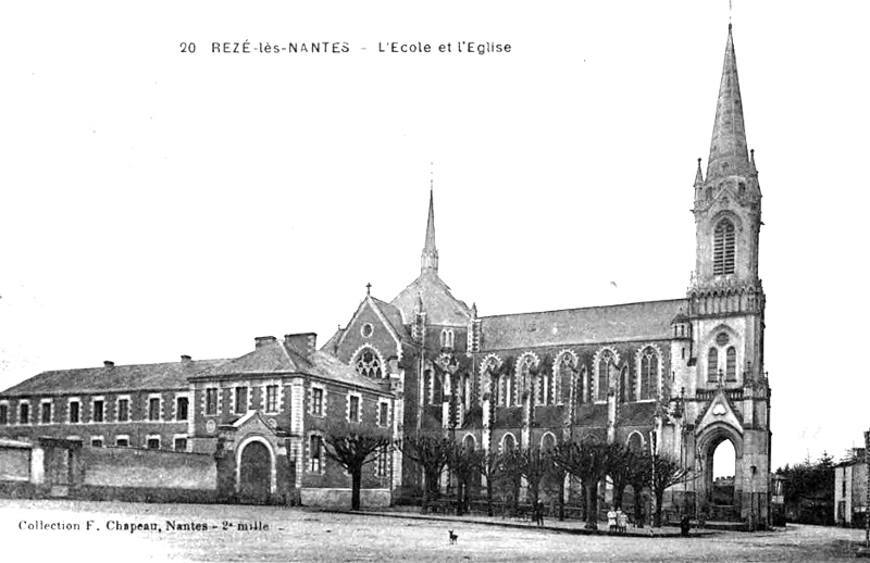Eglise Saint-Pierre de Rez (Bretagne).