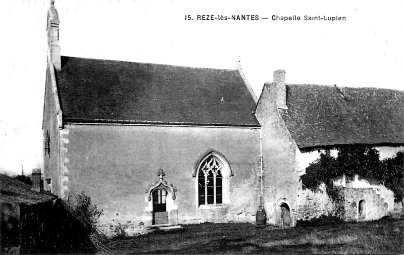 Chapelle de Saint-Lupien  Rez (Bretagne).