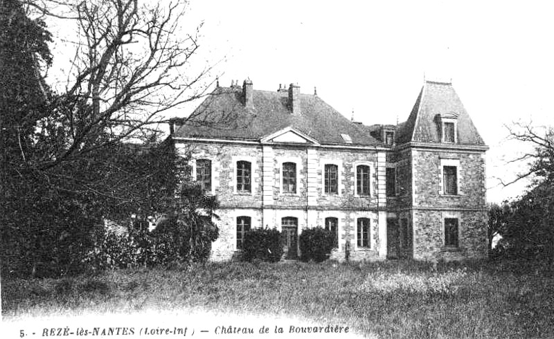 Chteau de la Bouvardire  Rez (Bretagne).