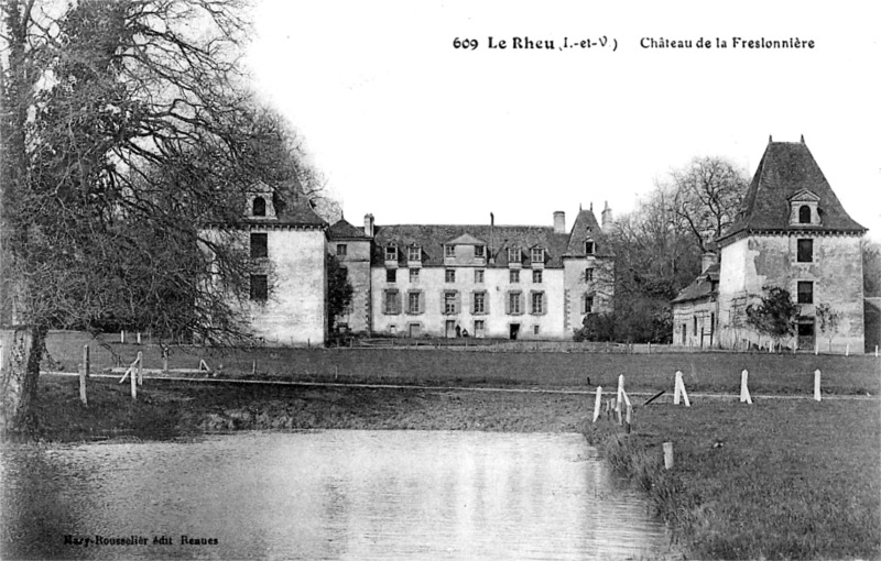 Chteau de la Freslonnire au Rheu (Bretagne)