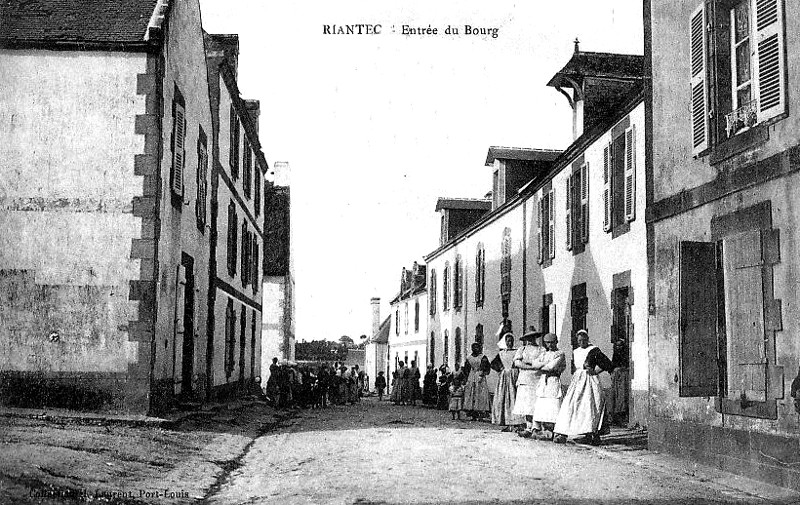 Ville de Riantec (Bretagne).