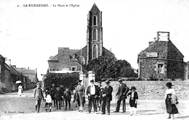 Ville de la Richardais (Bretagne).