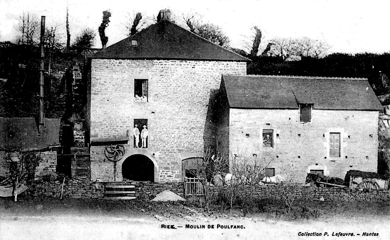 Moulin de Riec-sur-Belon (Bretagne).