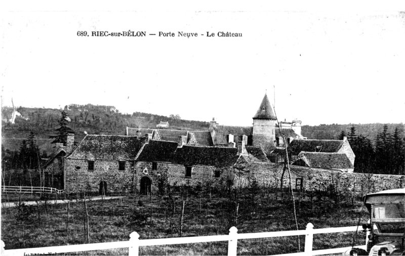 Ville de Riec-sur-Belon (Bretagne).
