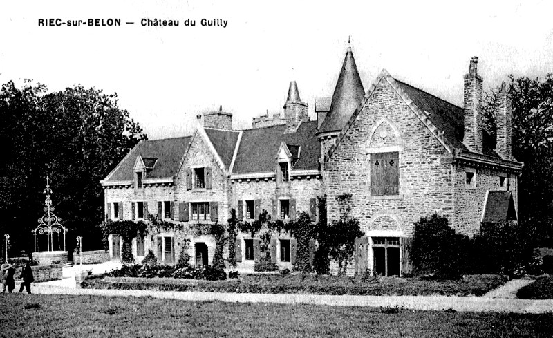Chteau du Guilly  Riec-sur-Belon (Bretagne).