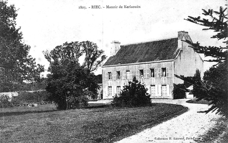 Manoir de Riec-sur-Belon (Bretagne).