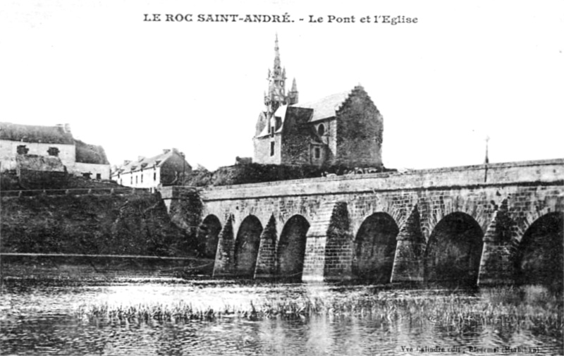 Le pont de la Roc-Saint-Andr (Bretagne).