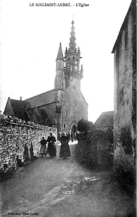 Eglise du Roc-Saint-Andr (Bretagne).