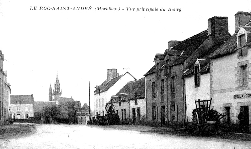 Ville de la Roc-Saint-Andr (Bretagne).