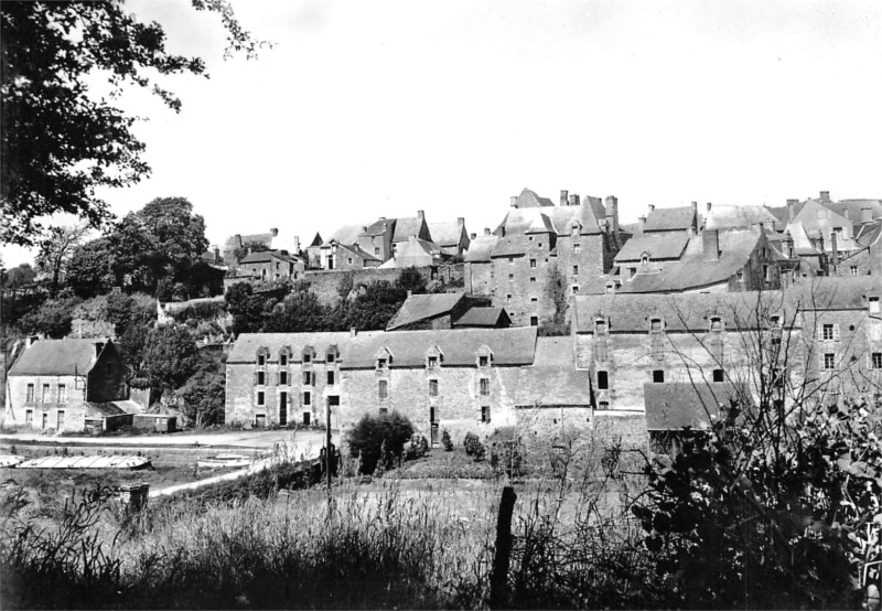 Chteau de La Roche-Bernard (Bretagne).