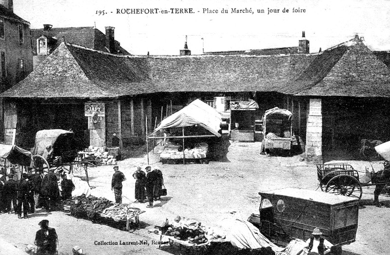 Ville de Rochefort-en-Terre (Bretagne).