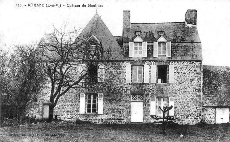 Chteau du Moulinet  Romazy (Bretagne).