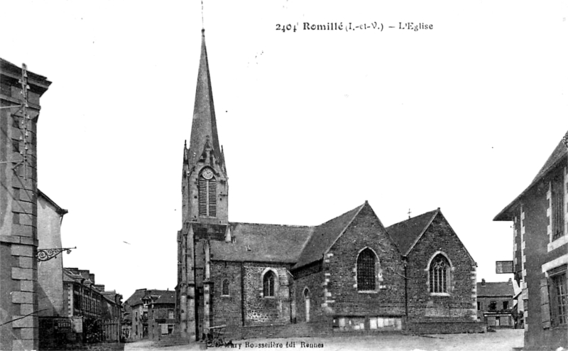 Eglise de Romill (Bretagne).