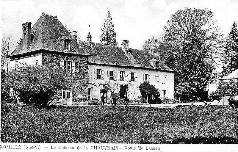 Chteau de Romill (Bretagne).
