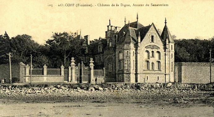 Chteau de la Digue  Roscoff (Bretagne)