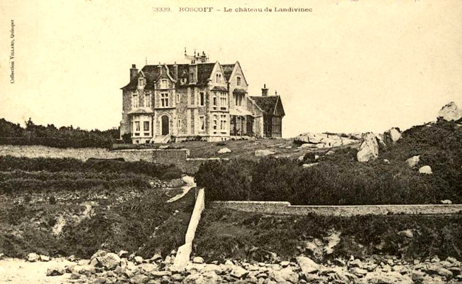 Le chteau de Landivinec  Roscoff (Bretagne)