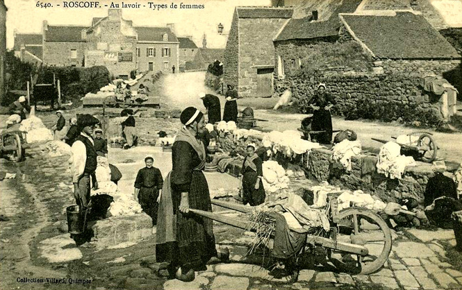 Le lavoir de Roscoff (Bretagne)