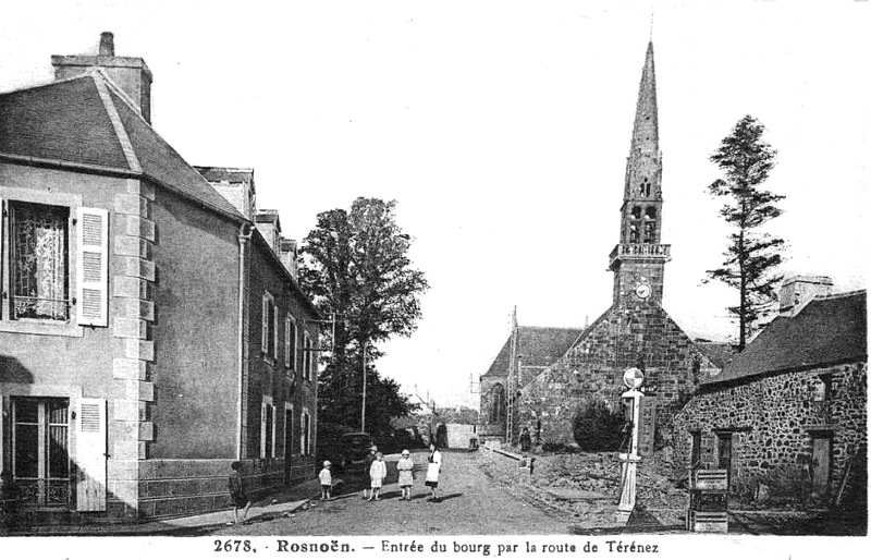 Ville de Rosnon (Bretagne).