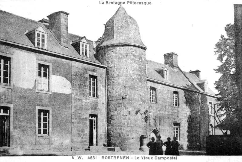Manoir de Campostal  Rostrenen (Bretagne).