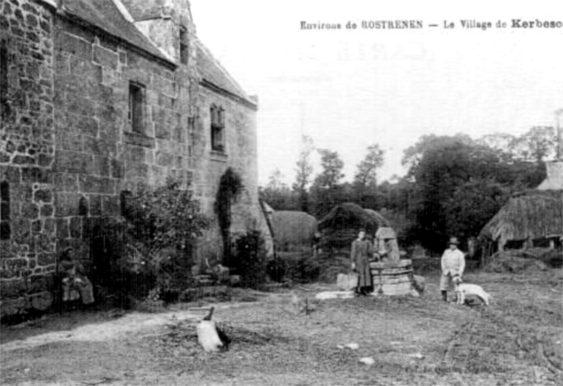 Manoir de Kerbescond  Rostrenen (Bretagne).