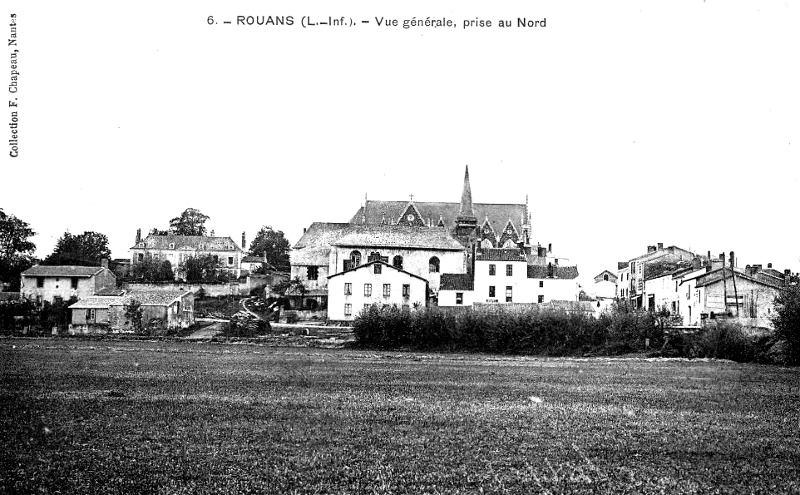 Ville de Rouans (Bretagne).