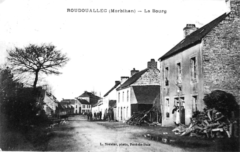 Ville de Roudouallec (Bretagne).