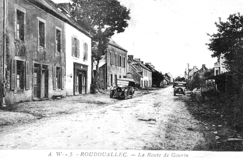 Ville de Roudouallec (Bretagne).