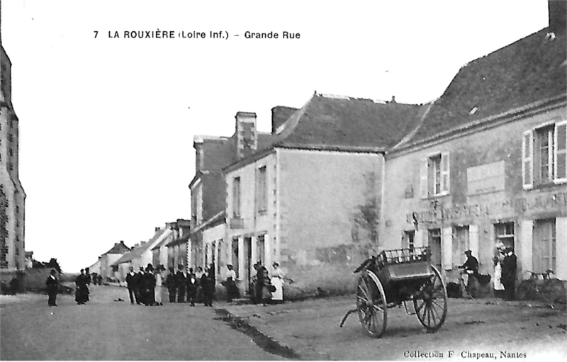 Ville de La Rouxire (anciennement en Bretagne).