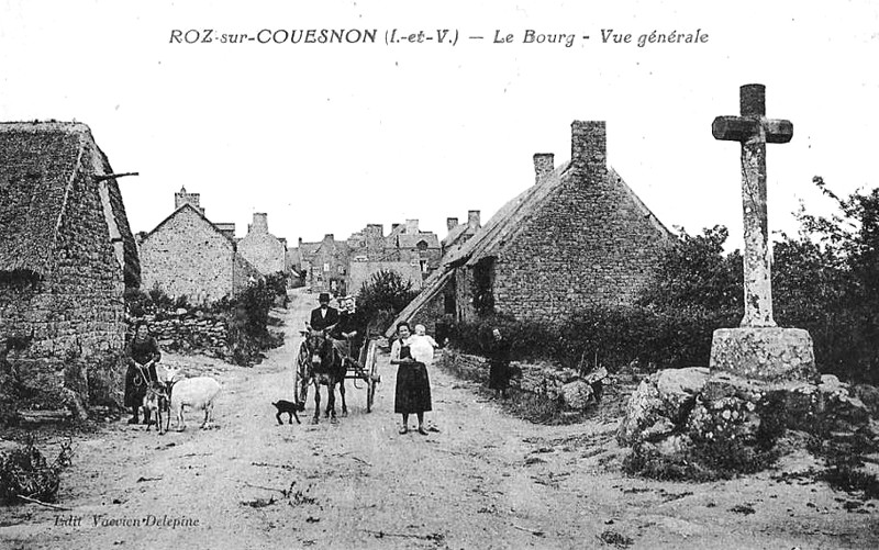 Ville de Roz-sur-Couesnon (Bretagne).