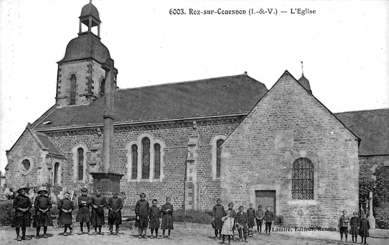 Eglise de Roz-sur-Couesnon (Bretagne).